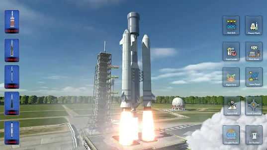 Space Ship Game Rocket Builder