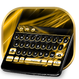 Gold and Black Luxury Keyboard icon