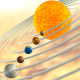 VR Earth in Solar System icon