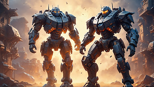 Robots vs Aliens - Robowars Screen 3