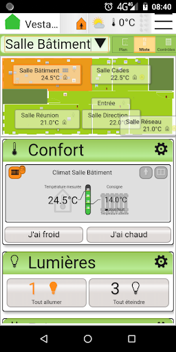 Android application Vesta Energy screenshort
