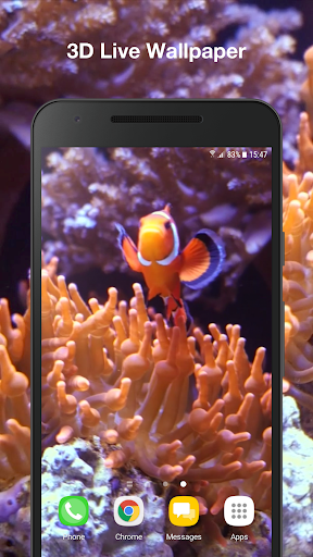 Android application Aquarium Live Wallpaper screenshort