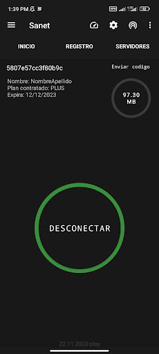 Sanet VPN Screen 3