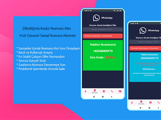 Sanal Numara Alma - Onayget Screen 2