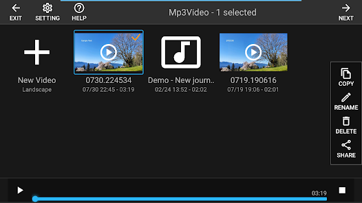 Mp3Video, Convert MP3 to Video 1.1.8 APK + Mod (Unlimited money) untuk android