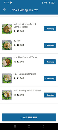 Serufood Delivery Screen 3