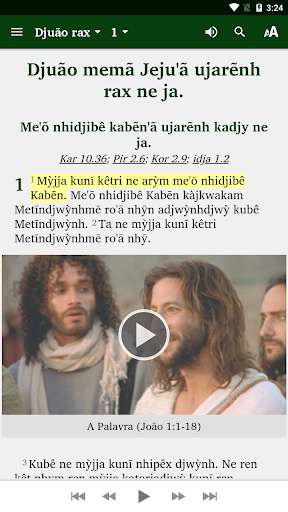 Android application Kayapó Bible screenshort