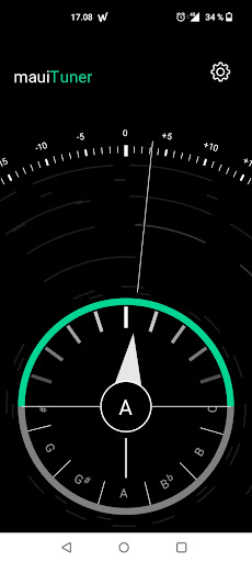 Android application Maui Tuner screenshort