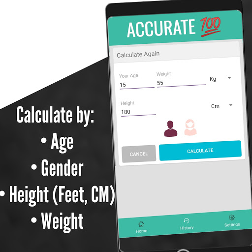 BMI Calculator For Men Women