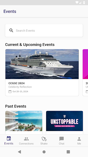 RCG Events Screen 2