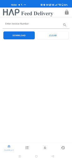 Android application HAPFEED screenshort