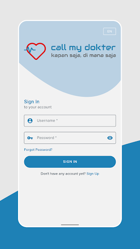 Android application CallMyDokter screenshort