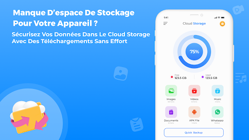 Aperçu de l'application
