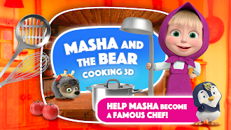 Game screenshot Masha and the Bear Cooking 3D mod apk