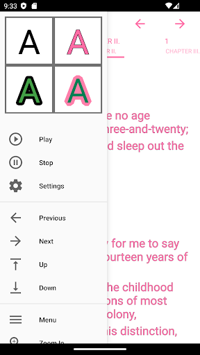Android application zBook: Satanstoe screenshort