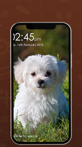 Puppy Dog Pin Lock Screen Screen 3