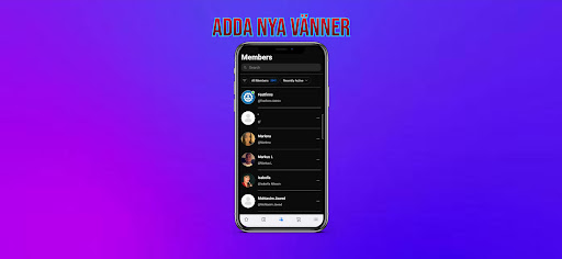 Android application Festfinns screenshort
