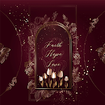 Cover Image of Télécharger Faith HopeLove Tulip-Wallpaper  APK