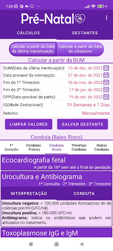 Android application Pré-Natal - Atenção Básica screenshort
