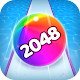 Ball Run-Merge 2048