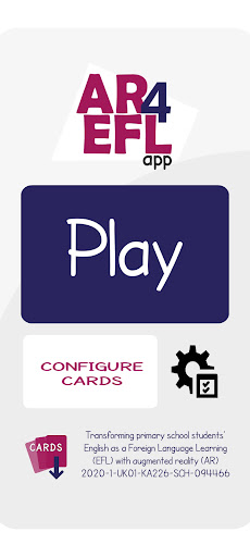 Android application AR4EFL screenshort