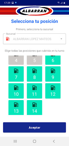 Albarran GAS Empleados Screen 3