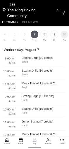 The Ring Boxing SG Screen 2