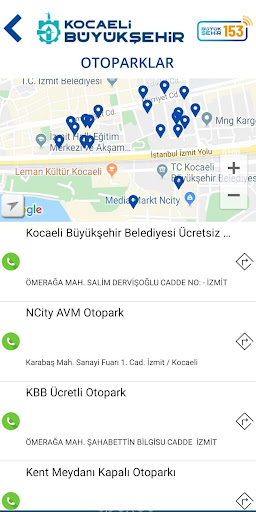 Kocaeli Otopark Screen 2