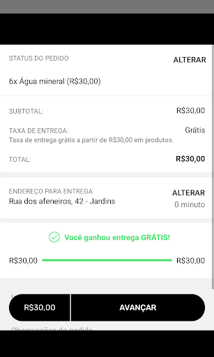 Sushi Master Delivery Screen 3