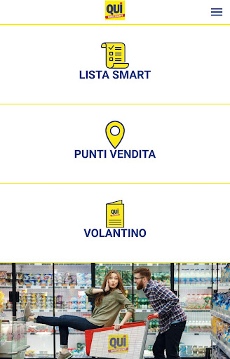 Android application Qui Discount screenshort