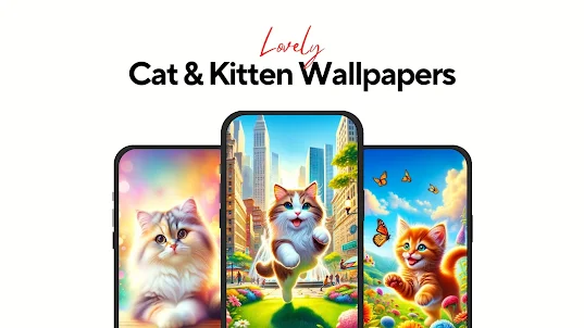 Cat & Kitten Wallpaper 4K - HD