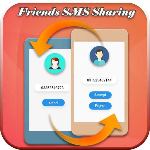Friends SMS Sharing 1.8 Icon