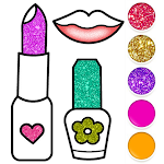 Cover Image of Download Glitter Beauty Coloring Book  APK