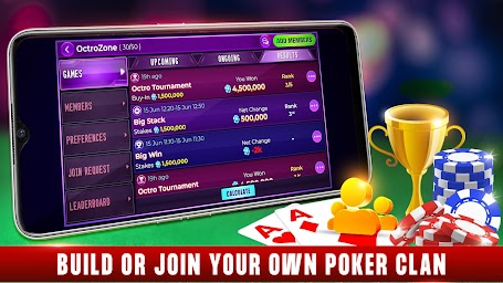 Octro Poker Texas Holdem Game