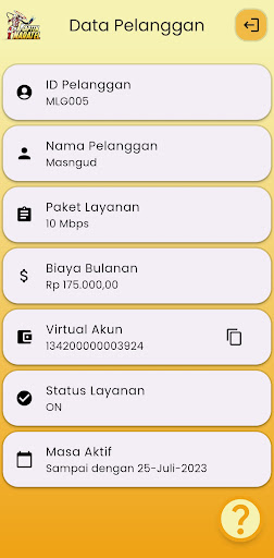 Billing Kapten Screen 2