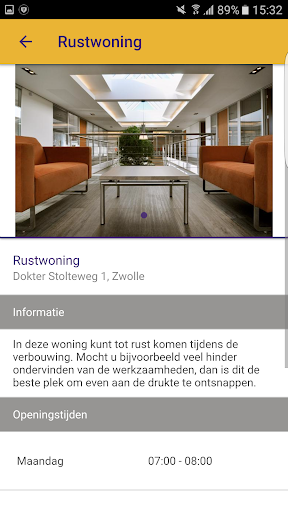 Bewonersapp Screen 3