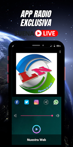 Android application La voz de londres radio screenshort