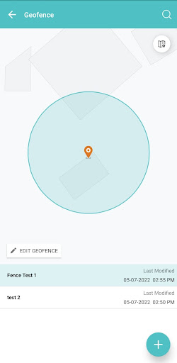 Android application Ontrack screenshort