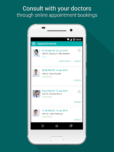 Android application iDoc Mobile Health screenshort