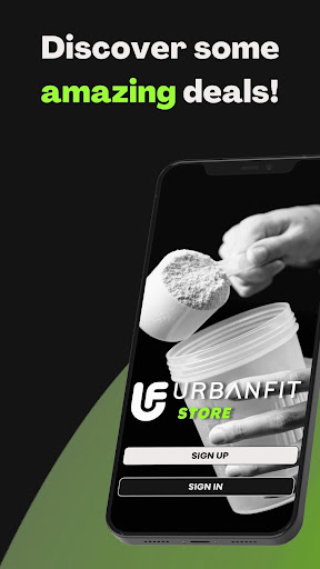 Android application UF:Protein & Supplements Store screenshort