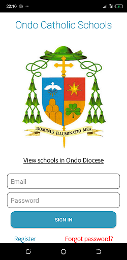 Android application Ondo Catholic Schools screenshort