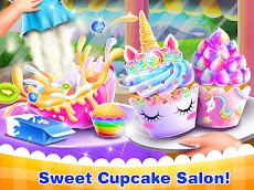 Unicorn Cone Cupcake Mania - Iのおすすめ画像1