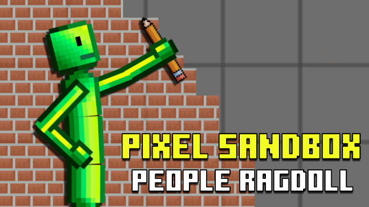 Pixel Sandbox: People Ragdoll