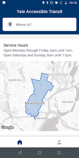 Yale Accessible Transit Screen 2