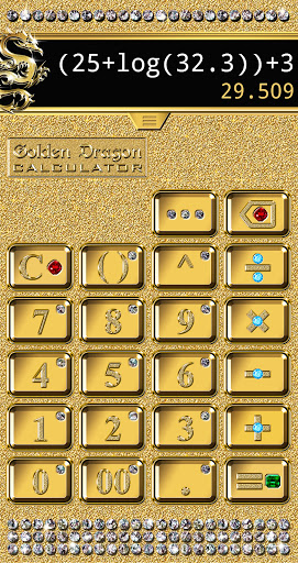 Golden Calculator Screen 3