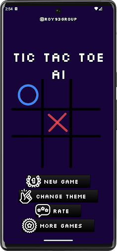 Tic Tac Toe AI Unbeatable Caro - Screenshot 1