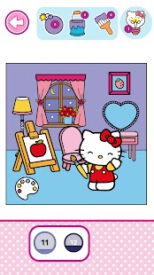 Hello Kitty: Coloring Book Screenshot