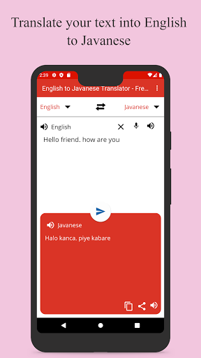 English to Javanese Translator Free App Translate