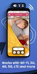 screenshot of Baby Monitor Saby. 3G BabyCam