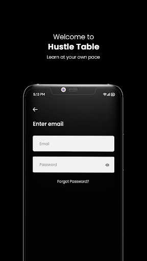 Android application Hustle Table screenshort